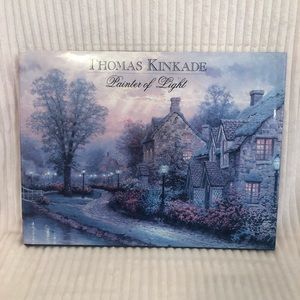 📚🎨🖌️1993 Signed Thomas Kinkade “Painter of Light” Book c 1993 1st Printing